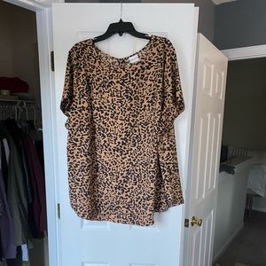 Cheetah blouse